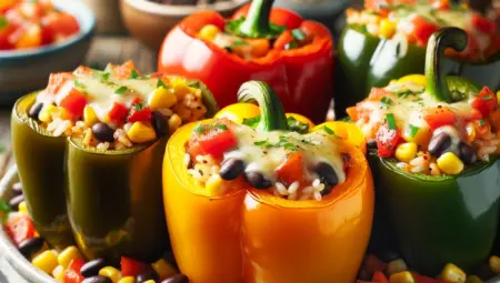 Exploring the Delights of Vegetarian Stuffed Peppers: A Gourmet Recipe Guide
